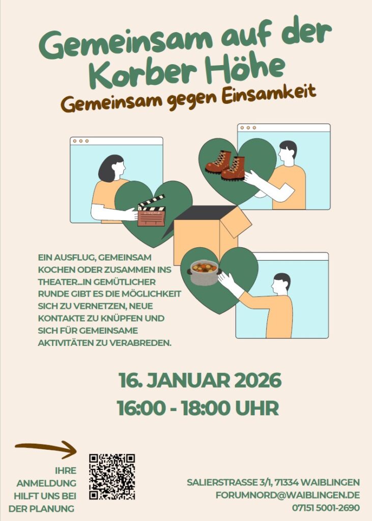 Gemeinsam gegen Einsamkeit