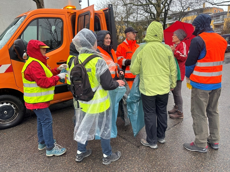 Teilnehmer der Putzete